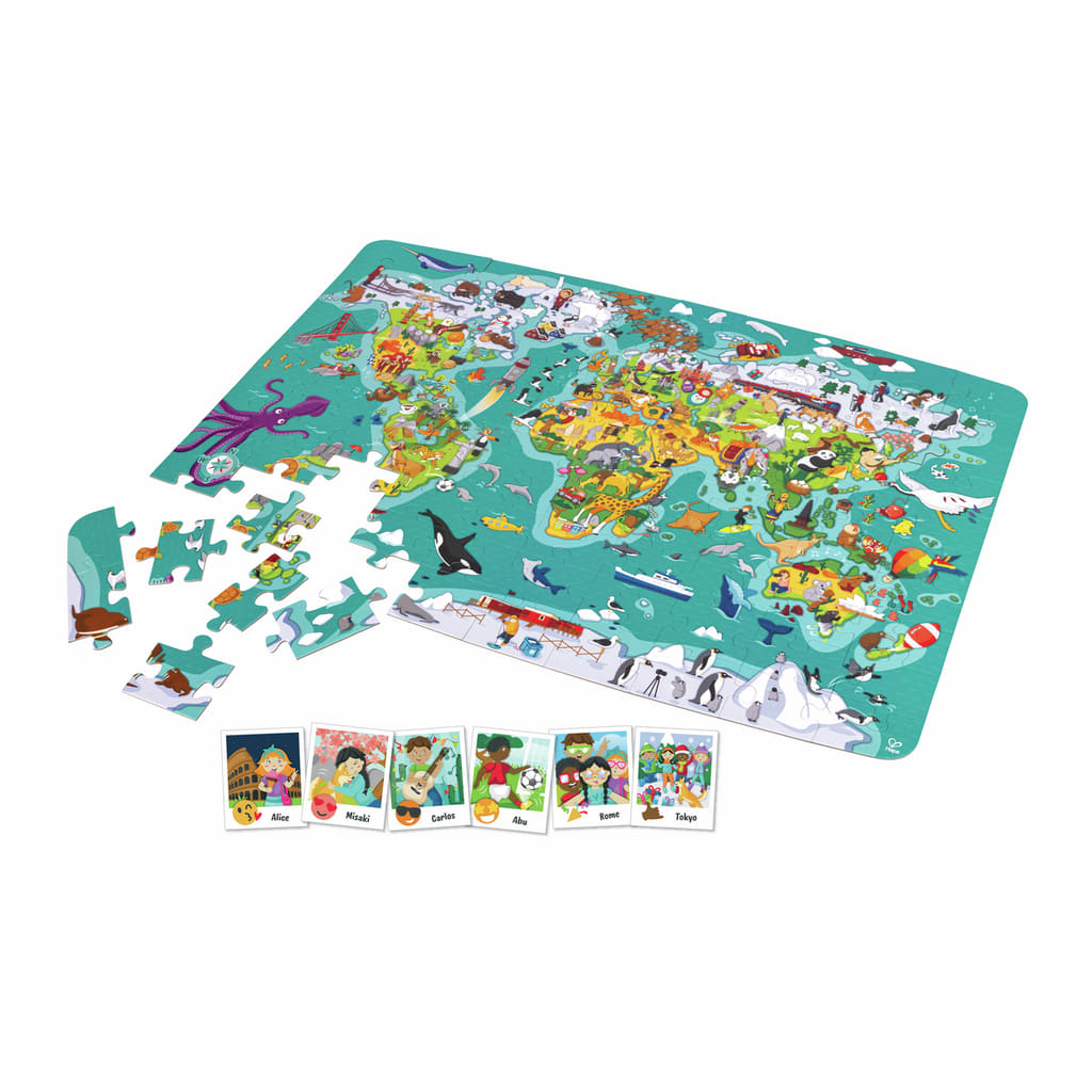 ROMPECABEZAS, JUEGOS Y GIRAS POR EL MUNDO 2 EN UNO1