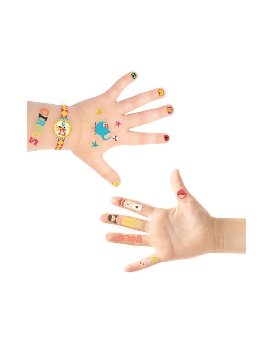 TATUAJES TEMPORALES JARDIN COLORIDO3