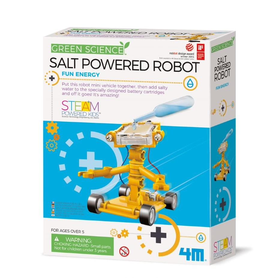 GREEN SCIENCE SALT POWERED ROBOT1