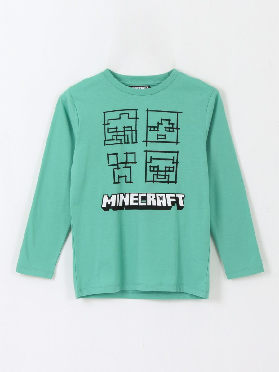 POLERA ML NIÑO MESA MINECRAFF1