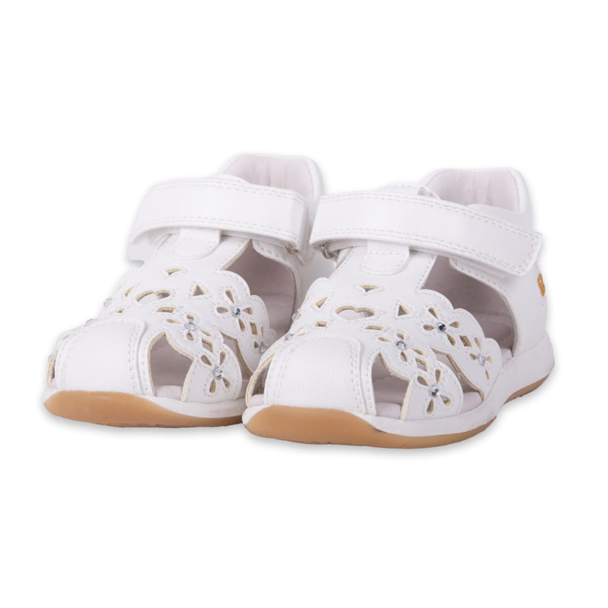 SANDALIAS BEBE NIÑA PZA414-24BCO (PZA)1