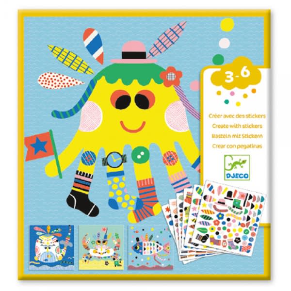 STICKERS SEA CREATURES1