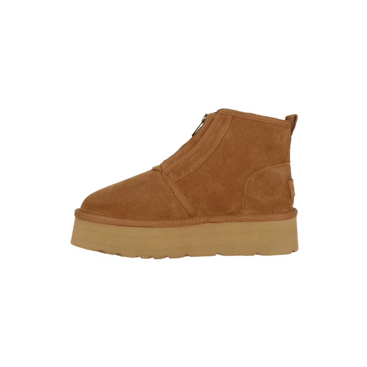 PLATAFORM BOOTS ZIP LEATHER CARAMEL4