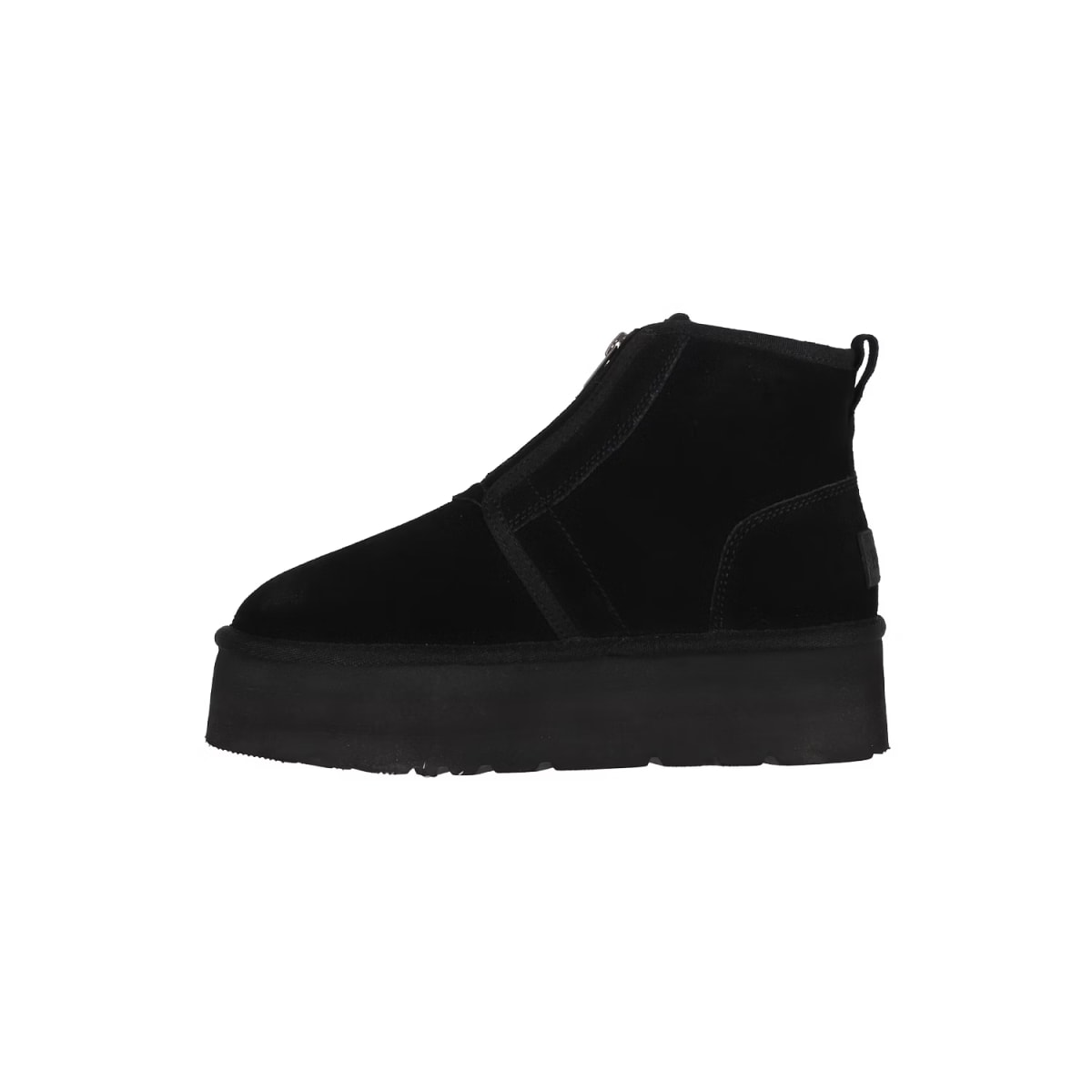 PLATAFORM BOOTS ZIP LEATHER BLACK4