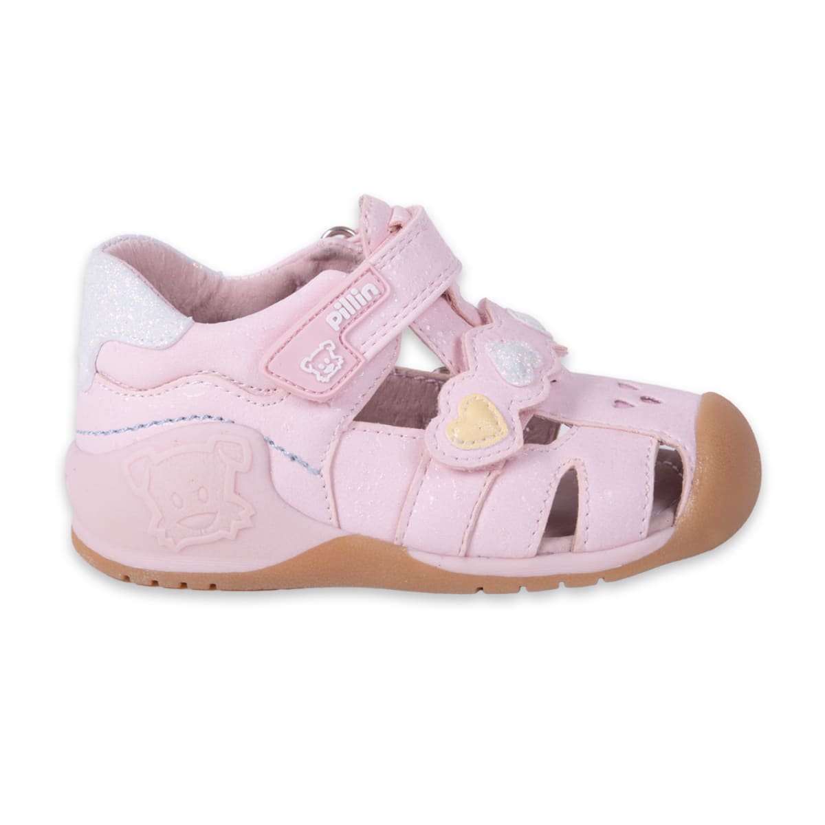 SANDALIAS BEBE NIÑA ROS PZA201 (V24)3