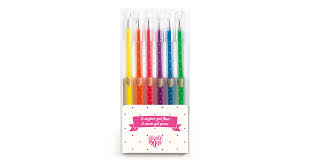 MARQUEUR 6 NEON GEL PENS2