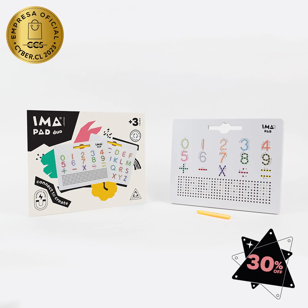 IMAPAD DUO LETRAS Y NUMEROS DLN3