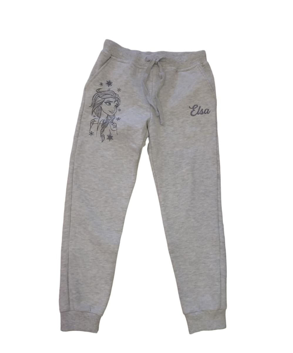 PANTALON DE BUZO NIÑA ELSA HAPPY FROZEN1