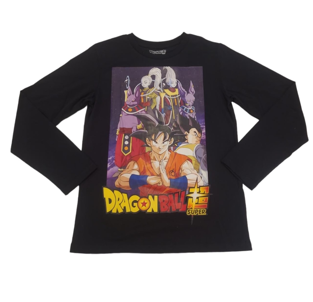 POLERA ML SEMI BASICA TEENO DIGITAL DRAGON BALL1