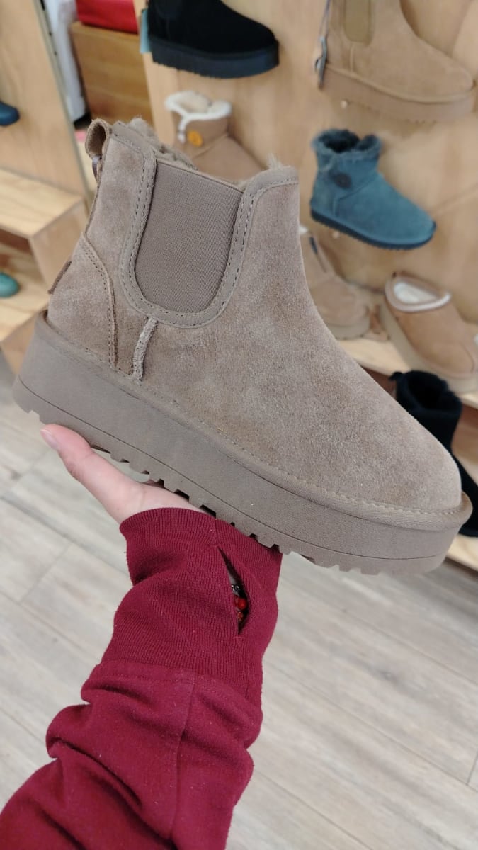 PLATAFORM CHELSEA LEATHER BROWN LIGHT1