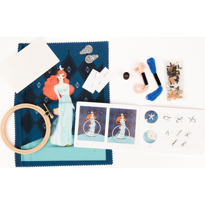 NEEDLEWORK EMBROIDERY FASHION COCKTAIL3