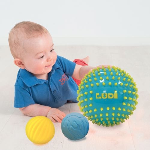 3 PELOTAS SENSORIALES AZUL AMARILLO3