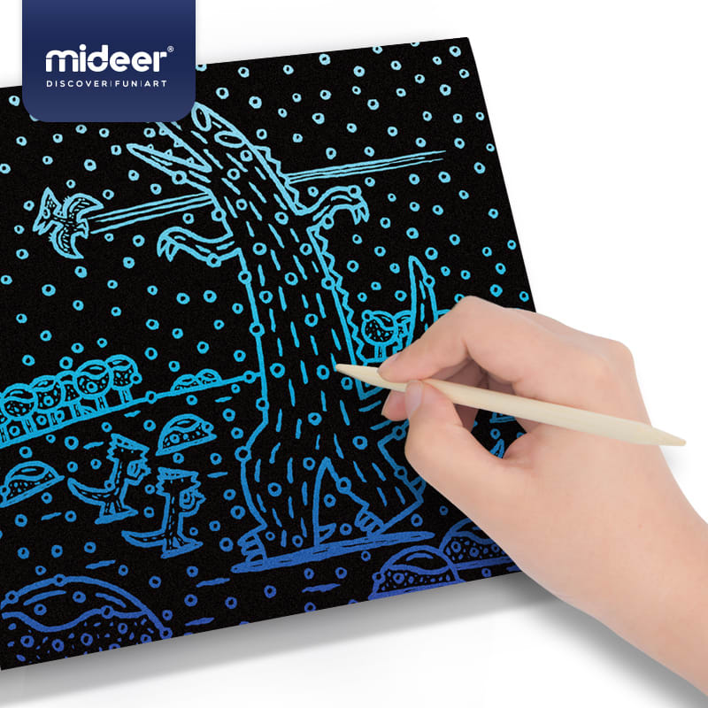 SCARTCH ART CARD DINOSAURIOS1