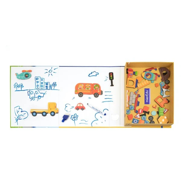 JUEGO Y ARTE MAGNÉTICO VEHICULOS3