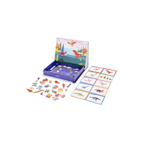 JUEGO Y ARTE MAGNETICO MUNDO DINOSAURIOS2