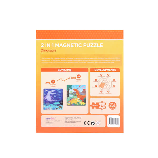PUZZLE MAGNETICO 2 EN 1 DINOSAURIO4