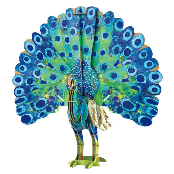PUZZLE ECO 3D PAVO REAL4