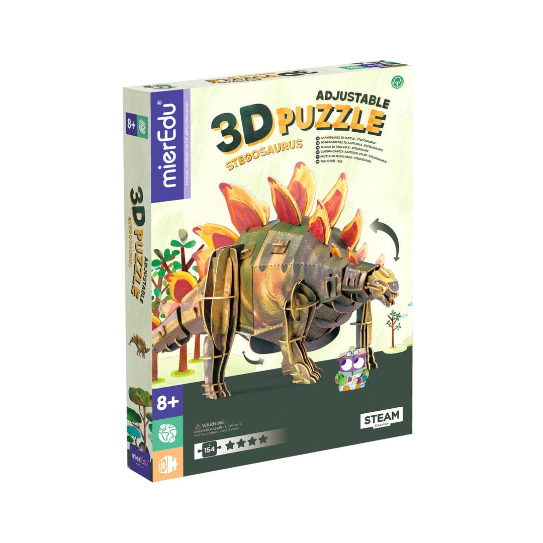PUZZLE ECO 3D STEGOSAURIO1