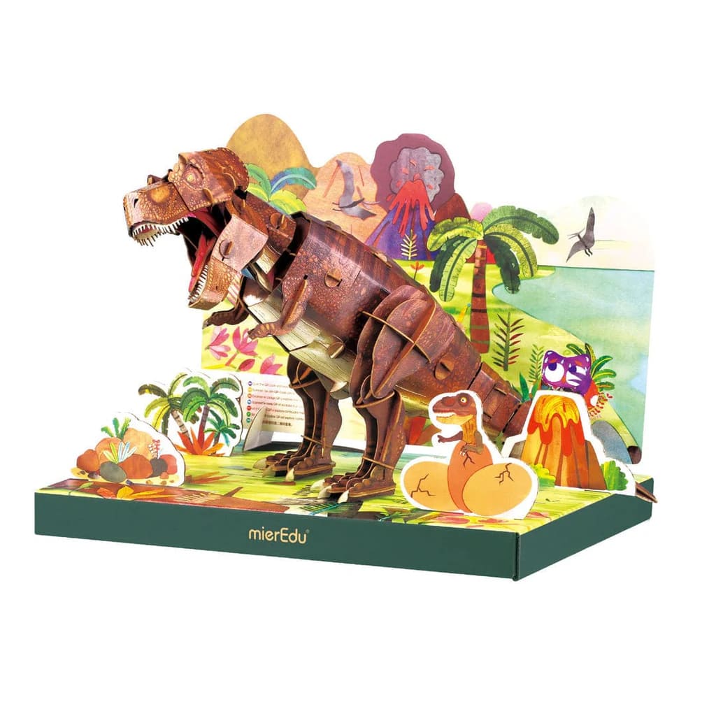 PUZZLE ECO 3D TIRANOSAURIO REX4