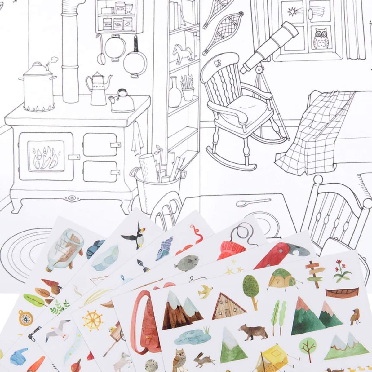 CUADERNOS DE PEGATINAS EL EXPLORADOR2