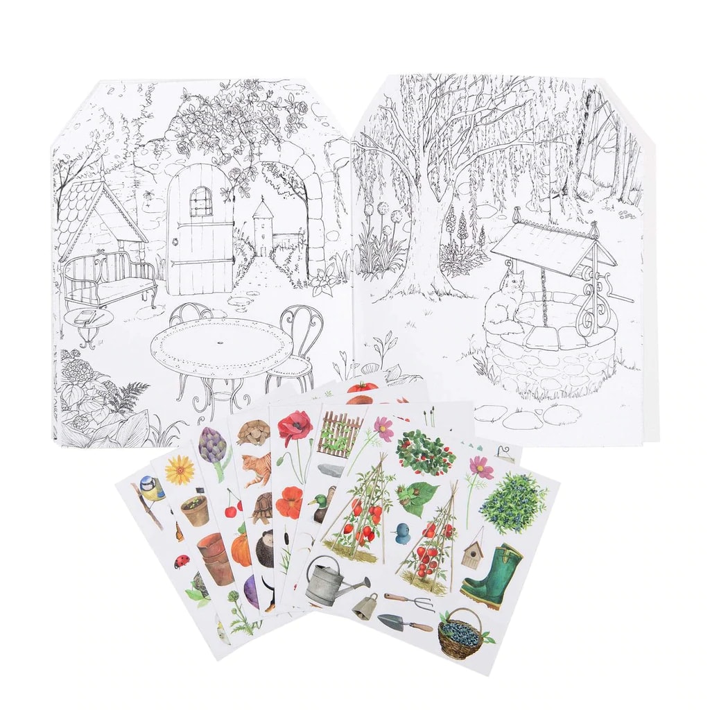 CUADERNO DE PEGATINAS EL JARDINERO1