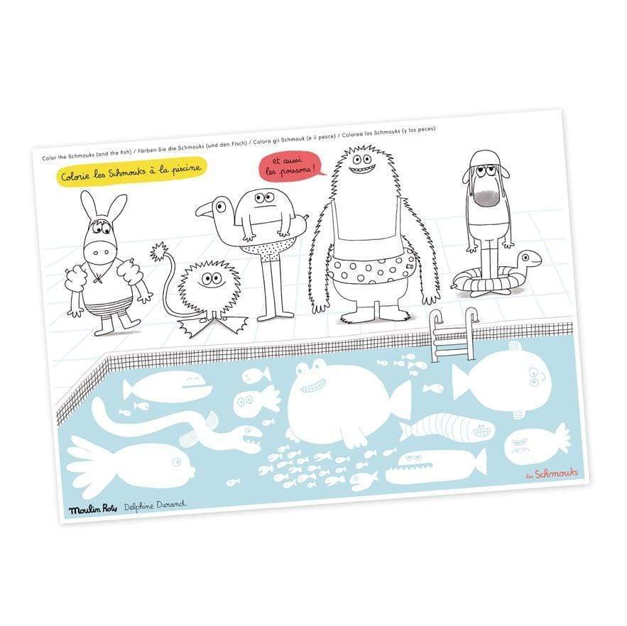 40 MANTELES INDIVIDUALES PARA COLOREAR2