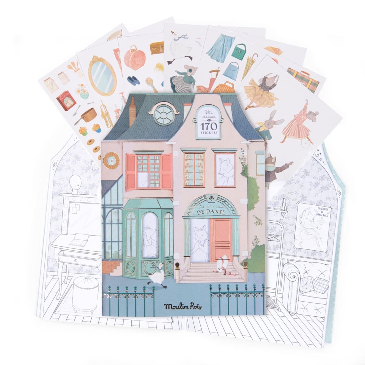 CUADERNO DE PEGATINAS ESCUELA DE BAILE1