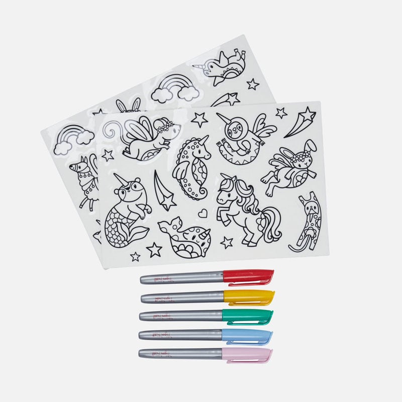 PINTA STICKERS CRIATURAS MAGICAS2