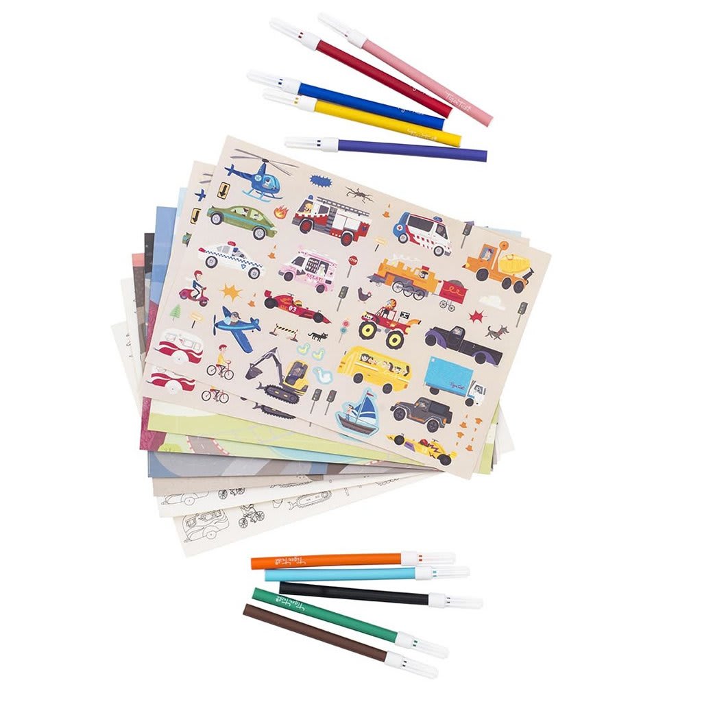 MUNDO DE STICKERS TRANSPORTES2