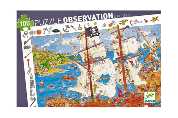 PUZZLE PIRATAS 100 PCS1