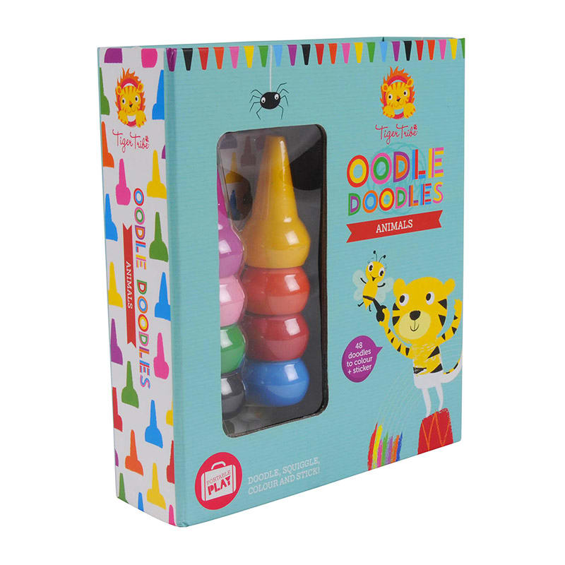 SET CRAYONES PARA DEDOS ANIMALES1