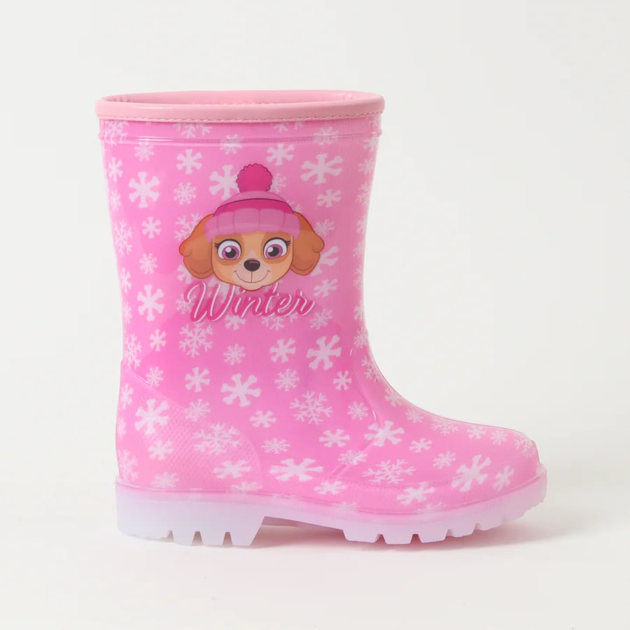 BOTA DE AGUA LUCES TODDLERA WINTER PAW PATROL2