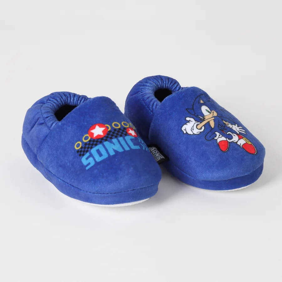 PANTUFLA NIÑO LETRAS SONIC1