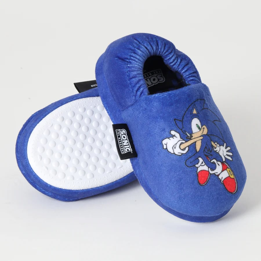 PANTUFLA NIÑO LETRAS SONIC3