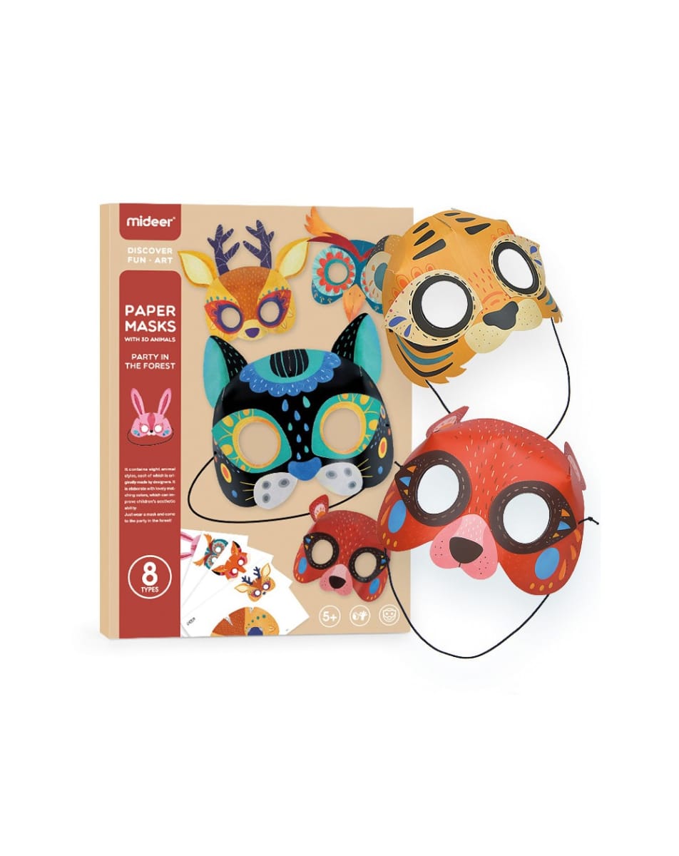 MASCARAS DE PAPEL FIESTA EN EL BOSQUE1