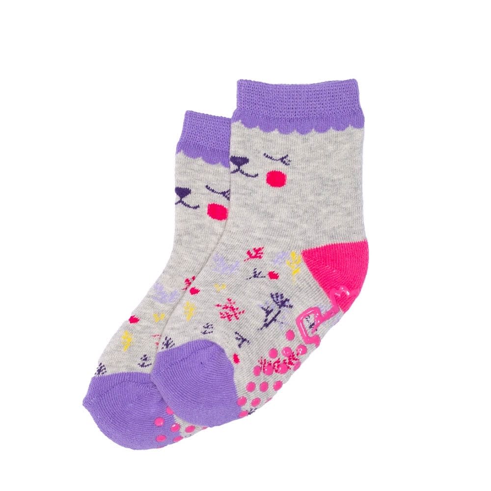 CALCETIN ANTIDESLIZANTE GRI PAT100 (PAT)2