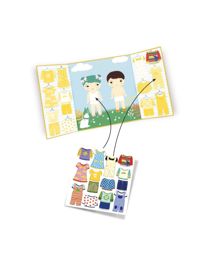 CREATE WITH STICKERS CLOTHE2