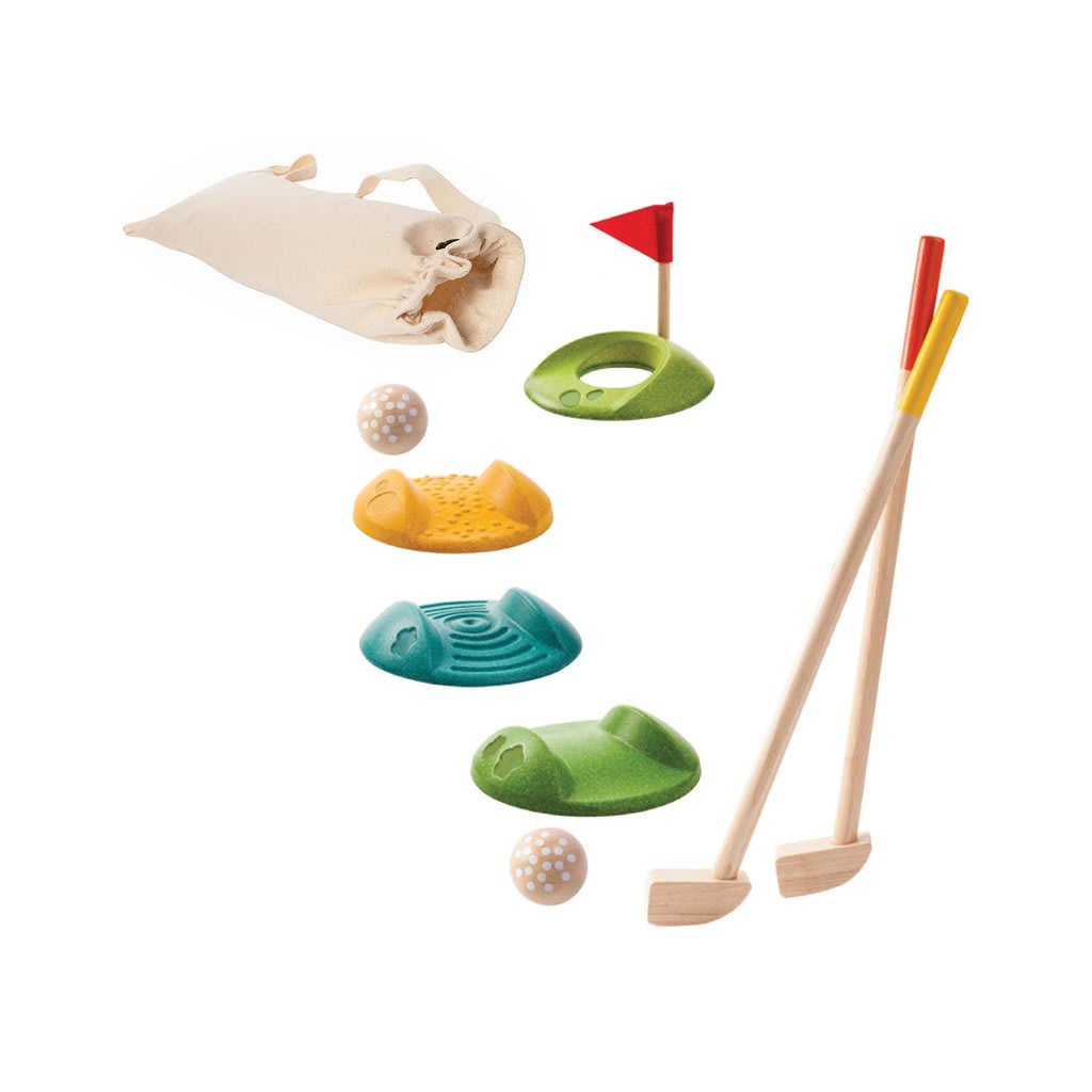 SET MINI GOLF PLAN TOYS1