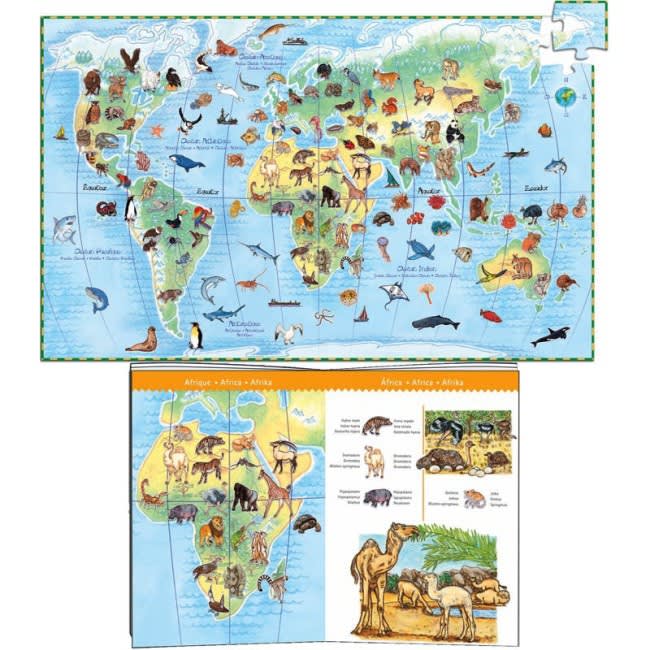 Observation puzzles ANIMALES DEL MUNDO3