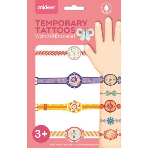 TATUAJES TEMPORALES RELOJ Y PULSERA1