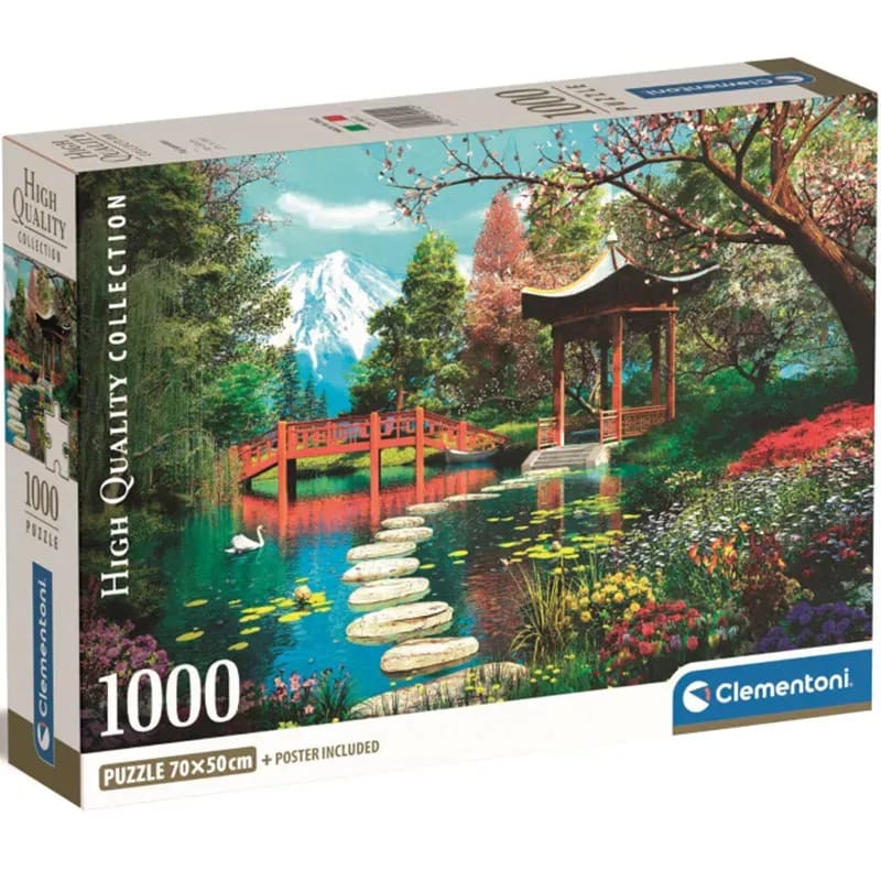 PUZZLE 1000 PIEZAS FUJI GARDEN COMPAC1