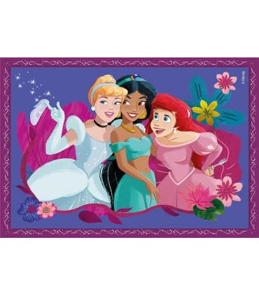 PUZZLE 4 EN 1 PRINCESAS DISNEY5
