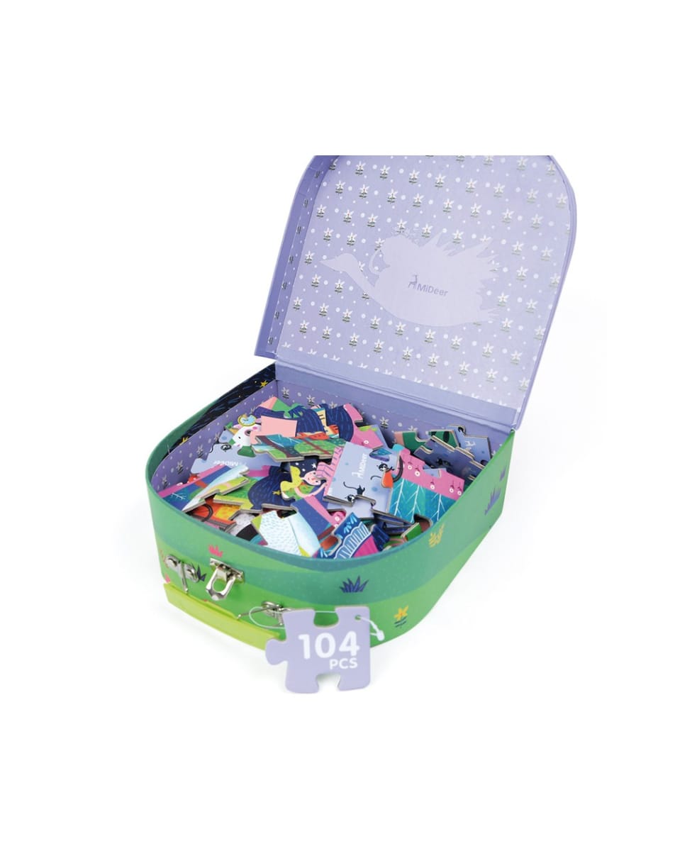 PUZZLE EN UNA MALETA BELLA DURMIENTE2