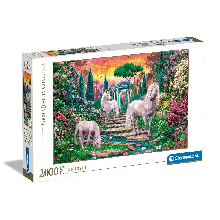 PUZZLE 2000 PCS JARDIN DE UNICORNIOS1