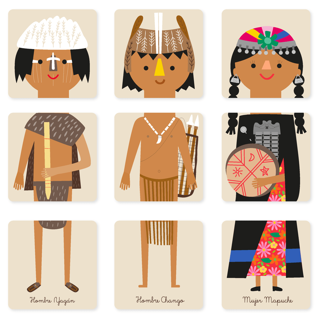 PUZZLE PUEBLOS ORIGINARIOS CARTAS2