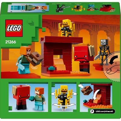 BATALLA DE LAVA DEL INFRAMUNDO LEGO2
