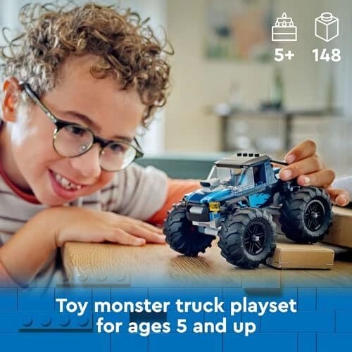 CARRO MONSTRUO AZUL LEGO2