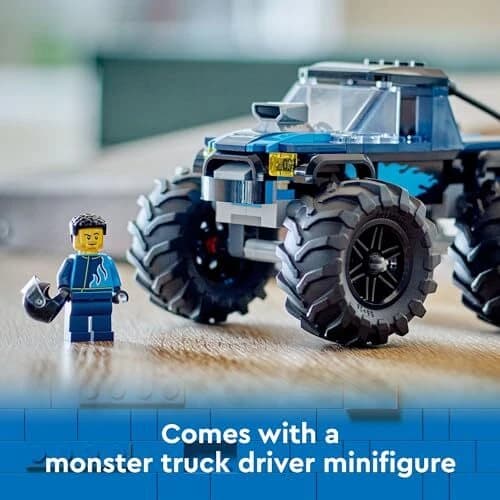 CARRO MONSTRUO AZUL LEGO3