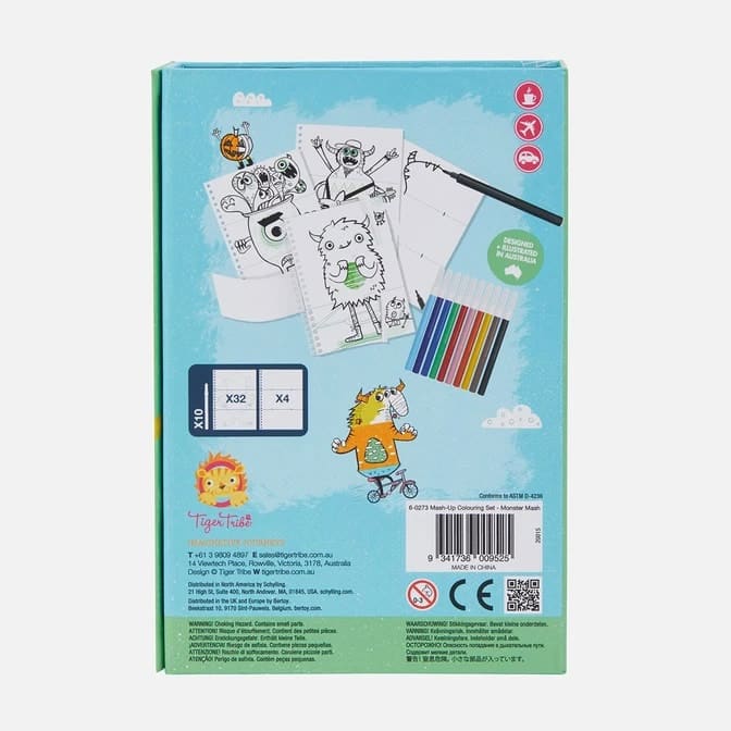 SET COLOREAR MASH UP MONSTRUOS2