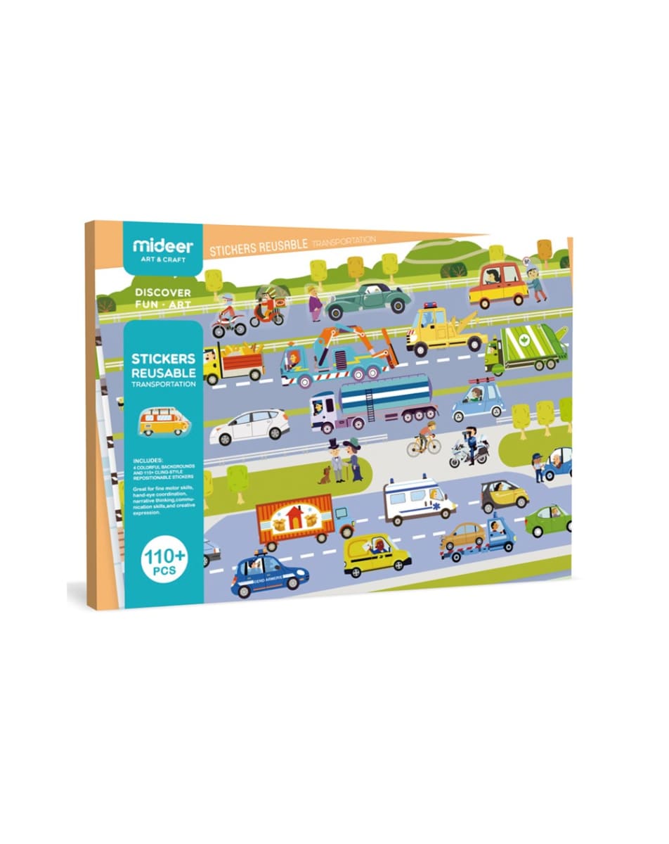 STICKERS REUTILIZABLES TRANSPORTE1